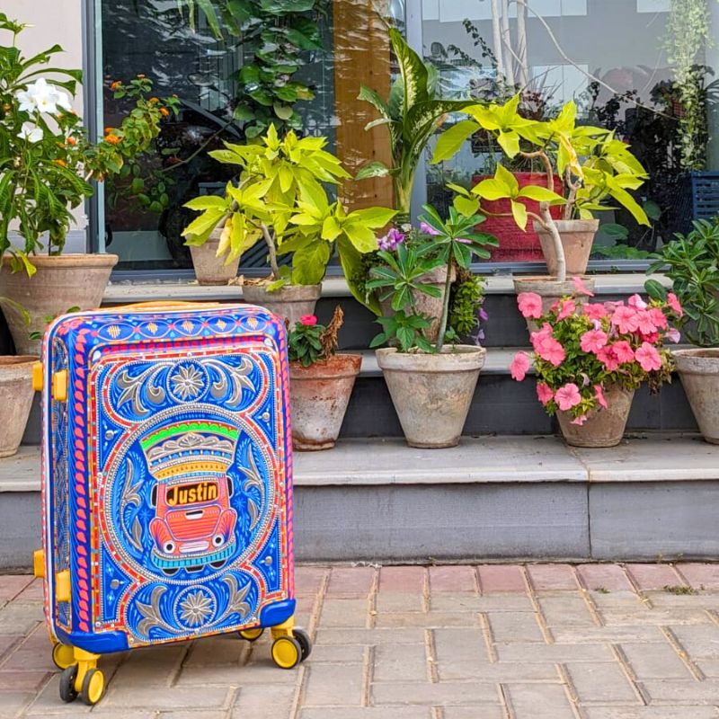 Truck Personalised Trolley Bag Urban Truck Art