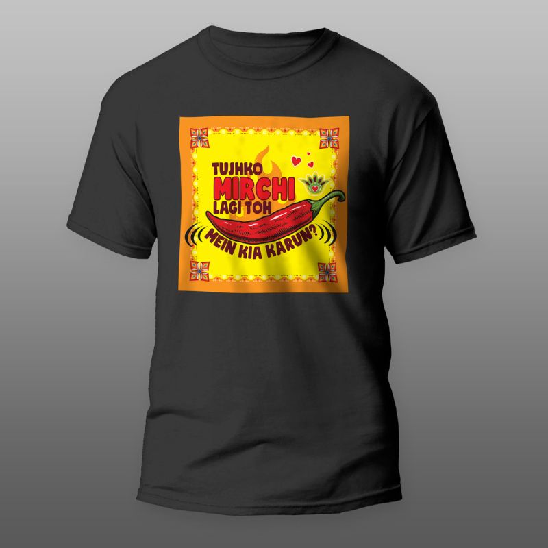 Mirchi T Shirts Urban Truck Art