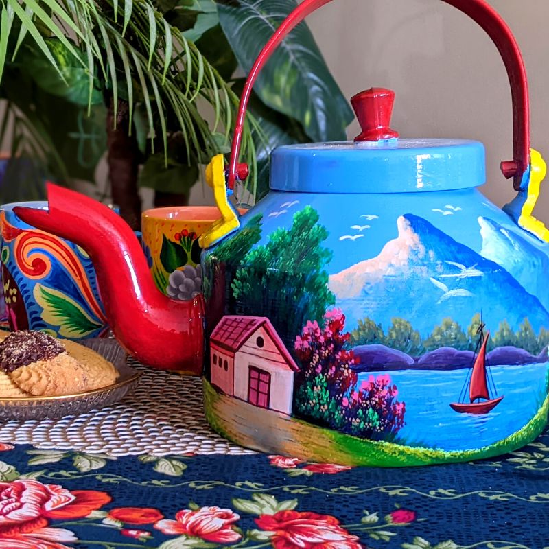 Blue River Teapot