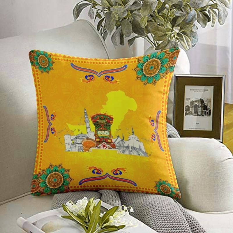 Pakistan Cushion Cover Urban Truck Art