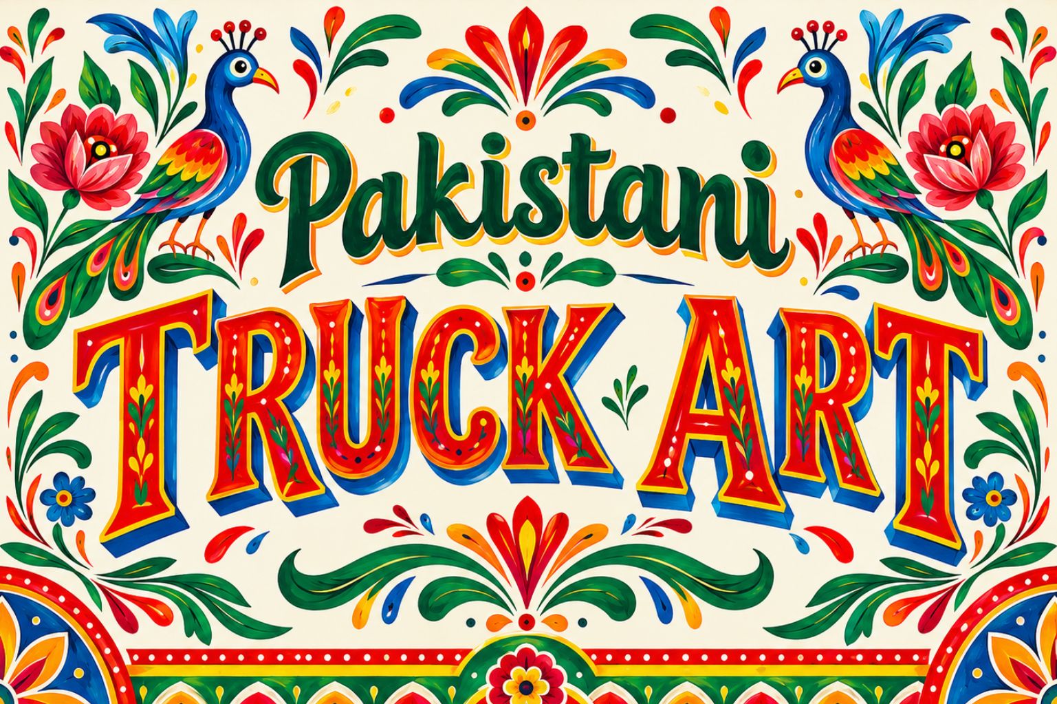 Pakistani Truck Art