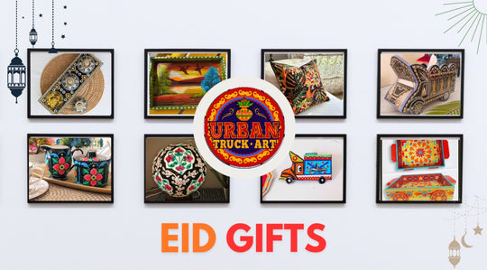 Find the perfect, unique Eid Gift! Shop Urban Truck Art's one-of-a-kind truck art products online