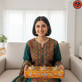 3 Katori Yellow Masala Box