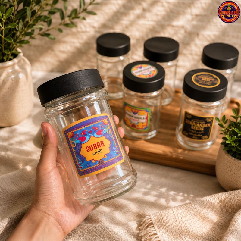 750ml Plastic Spice Jars