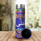 Blue Customized Temperature Bottle
