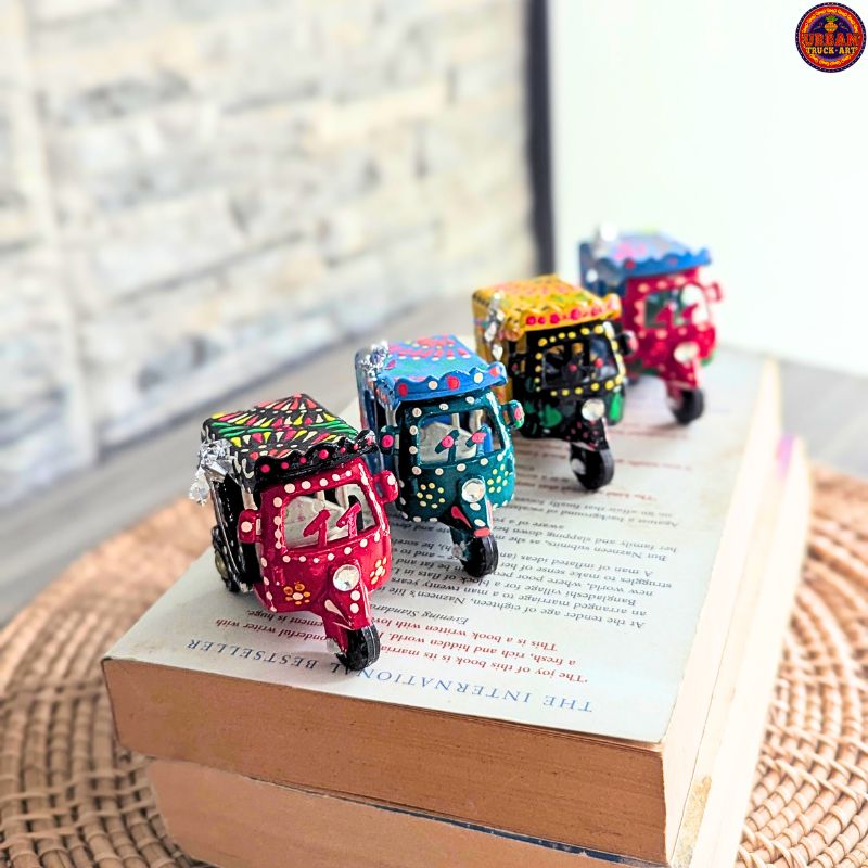 Mini Multi Color Rickshaws