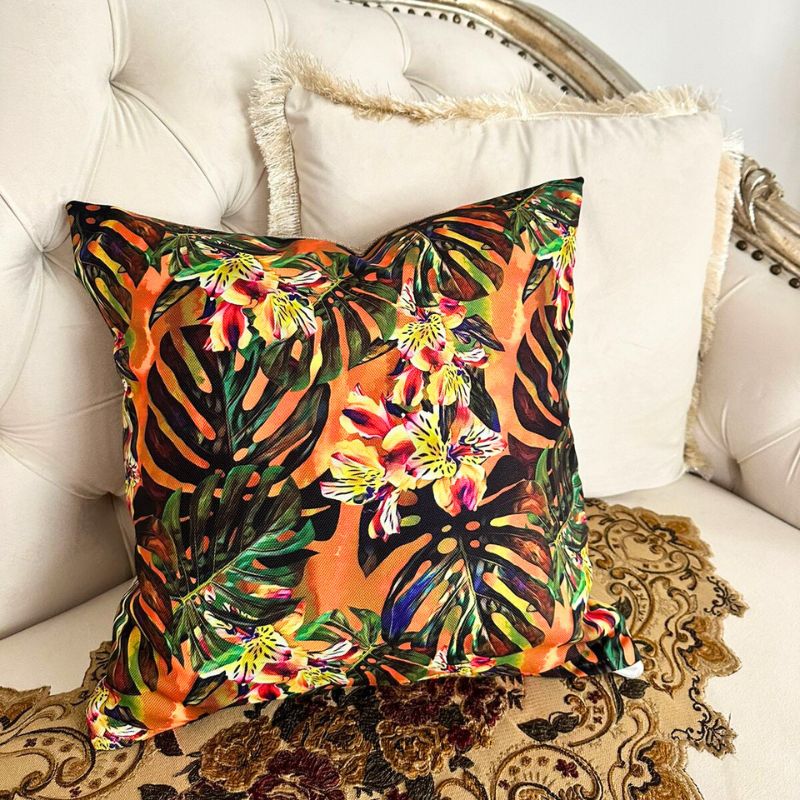 Amazon Forest Cushion, Digital Printed, Cushion Cover