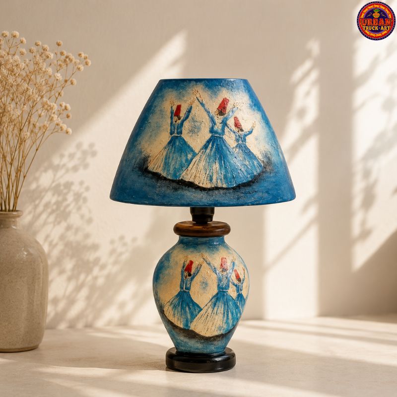 Ankara Camel Skin Lamp
