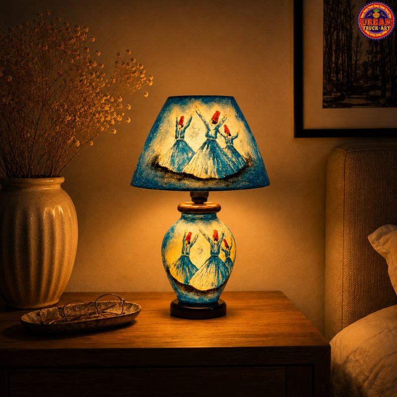 Ankara Hand Painted Lamp