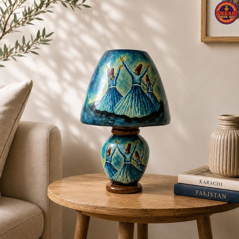 Ankara Camel Skin Lamp