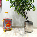chamakpatti, Suitcase, Branded, Pakistani TruckArt, Pakistani Truck Art, traveling, Trolley Bag, online Shopping, Anum
