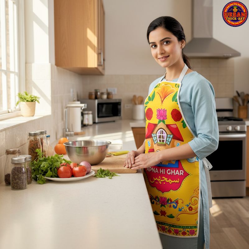 Apna Hi Ghar Samjein Apron