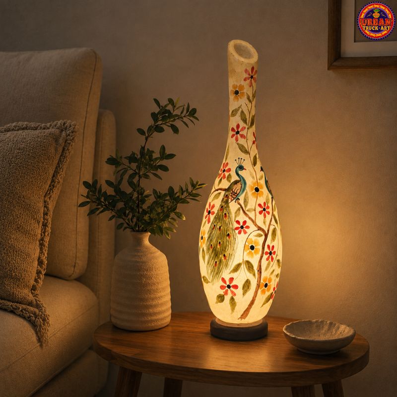 Bangkok Hand Painted Side Lamp