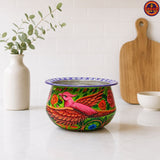 Bird Truck Art Inspired Painted Handi