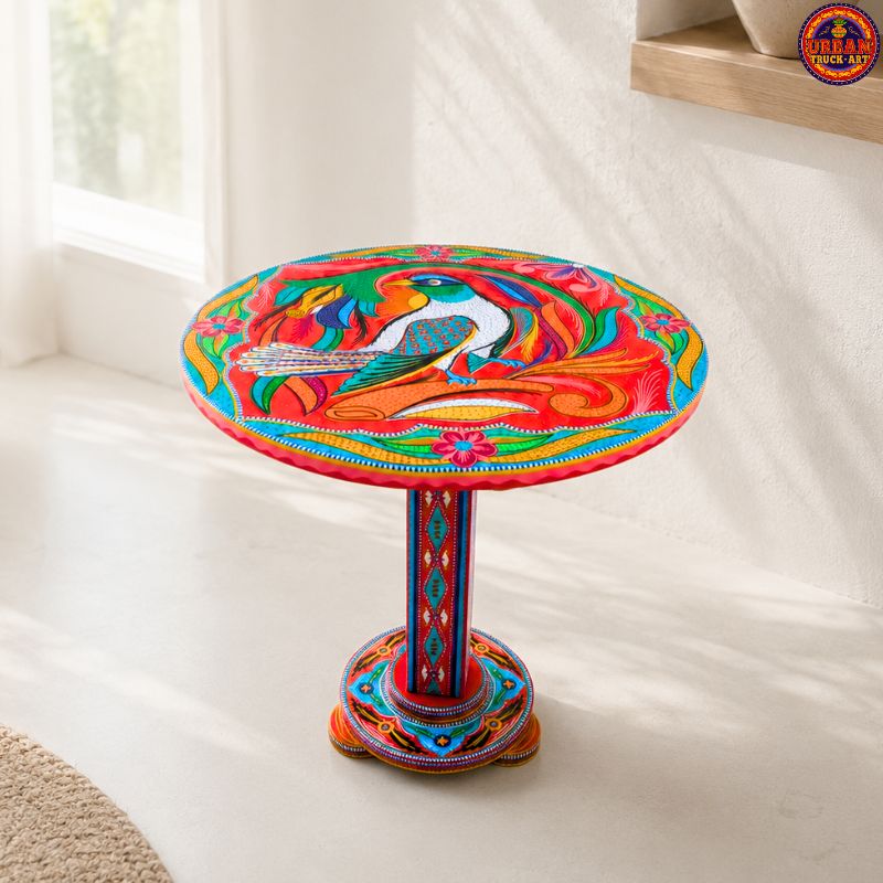 Bird Truck Art Coffee Table 