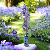 Blue Blossom Decorative Bottle