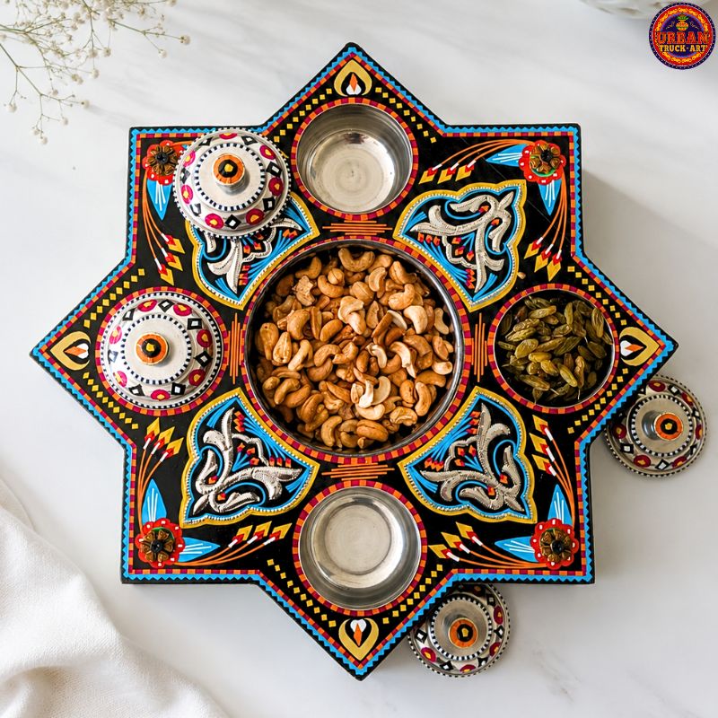 Black Star Dry Fruit Standing Tray