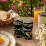 Black Bunki Salt Shaker