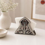 Black Chamakpatti Napkin Holder