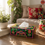 Black Tissue Box Cover
