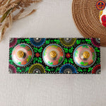 Black Mandala Truck Art Masala Box