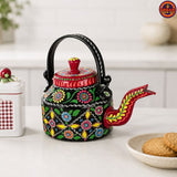 Black Mandala Teapot