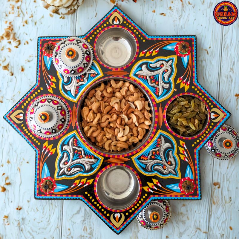 Black Star Dry Fruit Tray