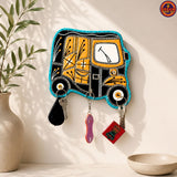 Black Rickshaw Key Holder
