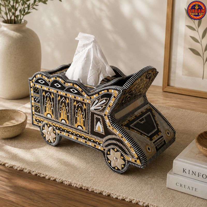 Black Tissue Truck
