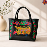 Truck Hand Painted Tote Bag