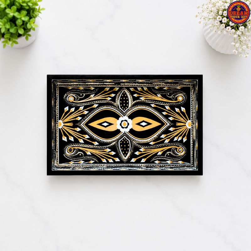 Black Vanity Tray