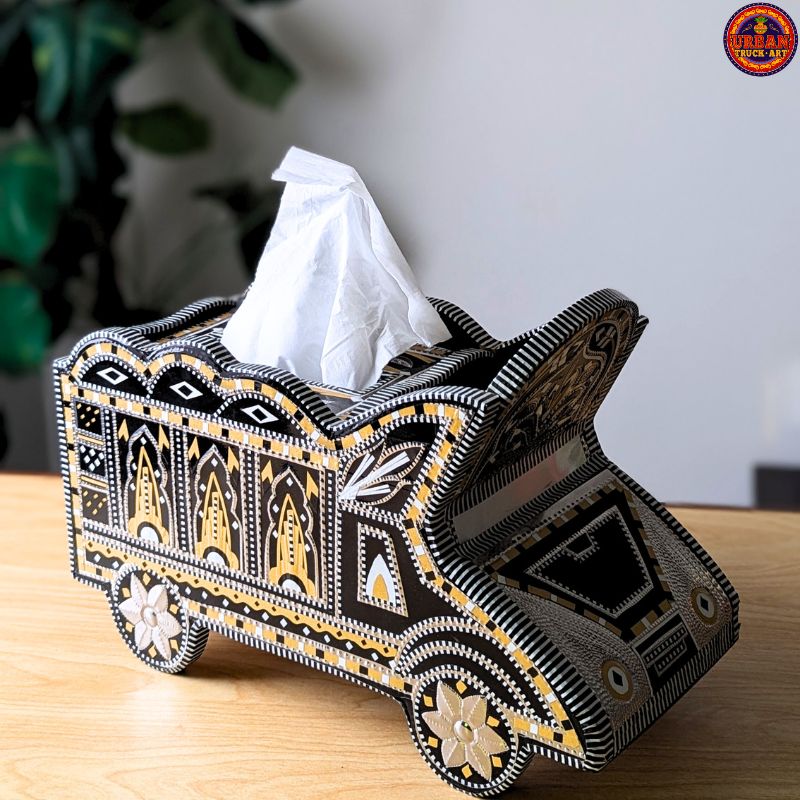 Black Classic Tissue Truck Holder