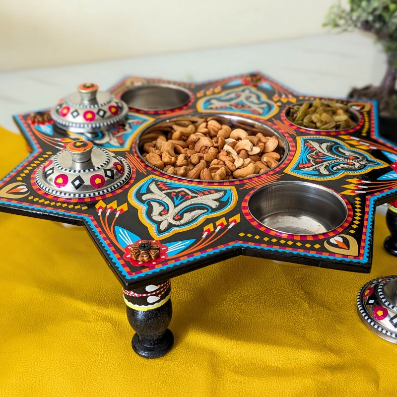 Black Star Dry Fruit Tray