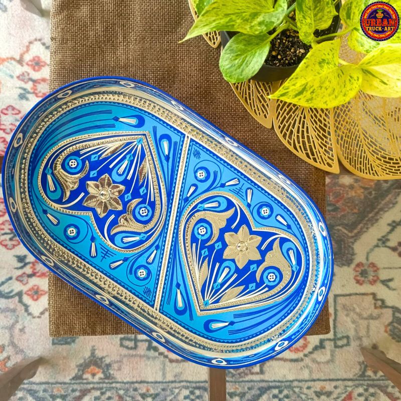 Blue Heart Tray