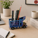 Blue Truck Pencil Holder