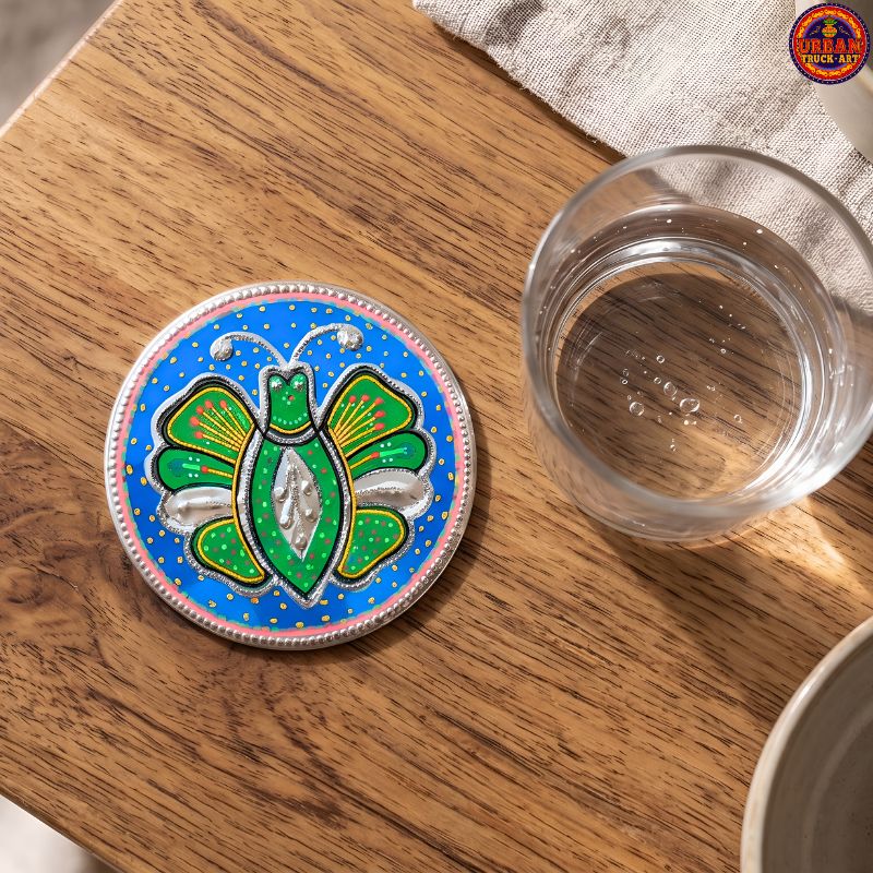 Blue Butterfly Coaster