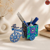 Blue Cycle Stationary Holder