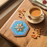 Double Star Handmade Coaster