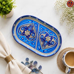 Blue Breakfast Vanity Tray