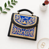 Blue Personalised Ladies Bag