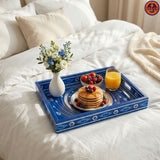 Blue Pottery Design Tray
