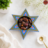 Blue Star Wooden Tray