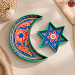 Blue Star and Moon Tray