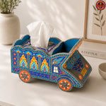 Blue Tissue Truck