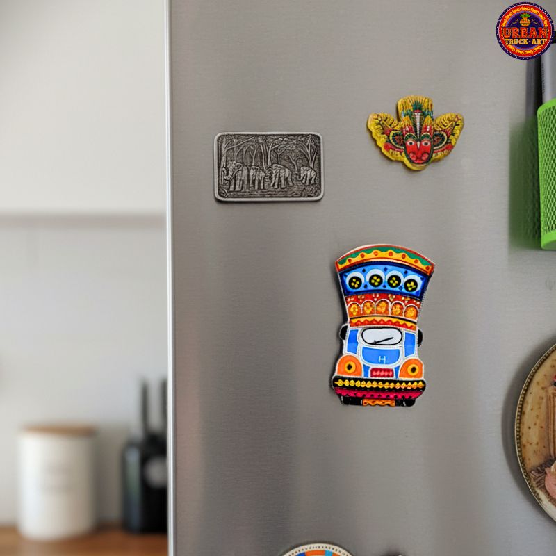Automobile Truck Art Fridge Magnets