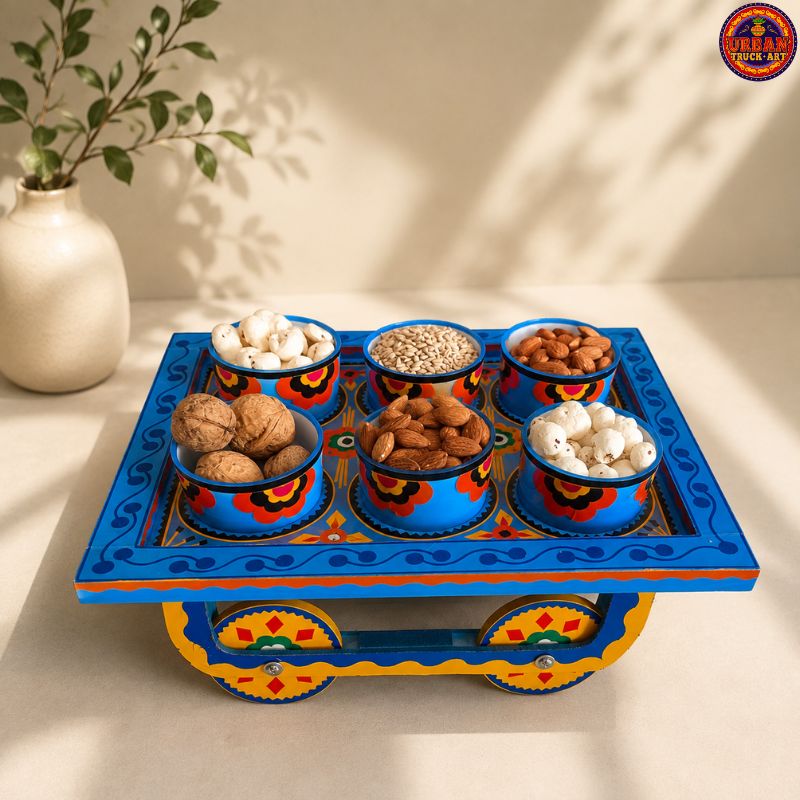 Blue Unique Multi Purpose Cart