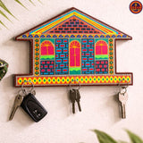 Brown House Key Holder