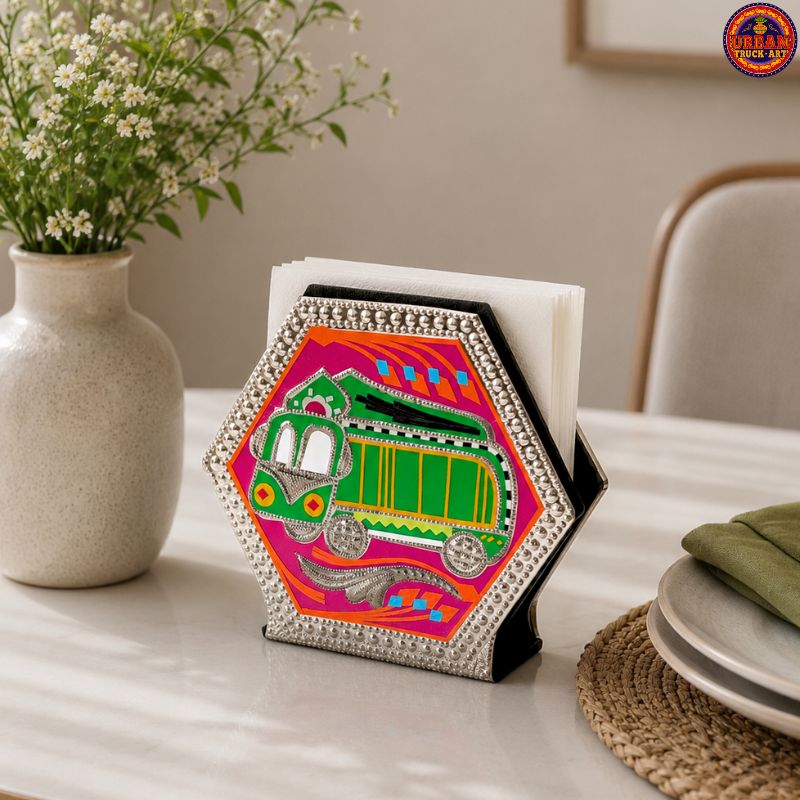 Bus Chamakpatti Napkin Holder