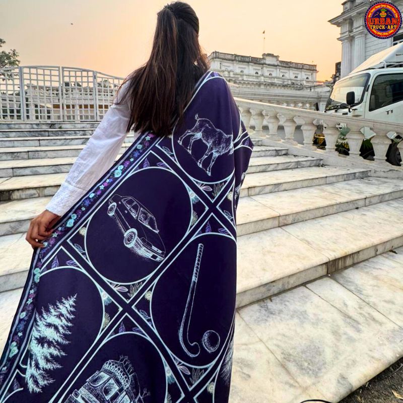 Pakistan Heritage Winter Shawl