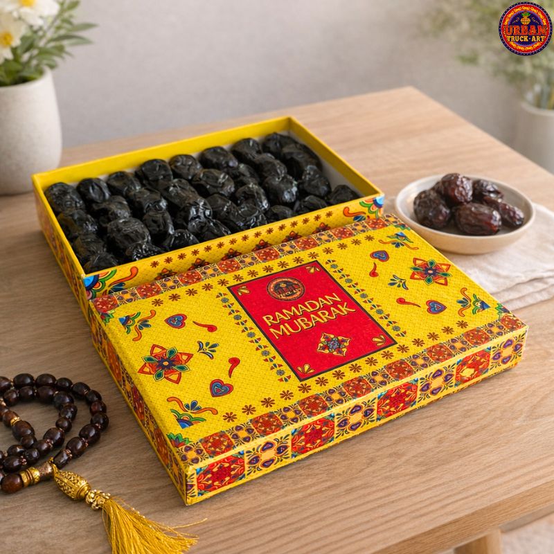Truck Art Yellow Date Box